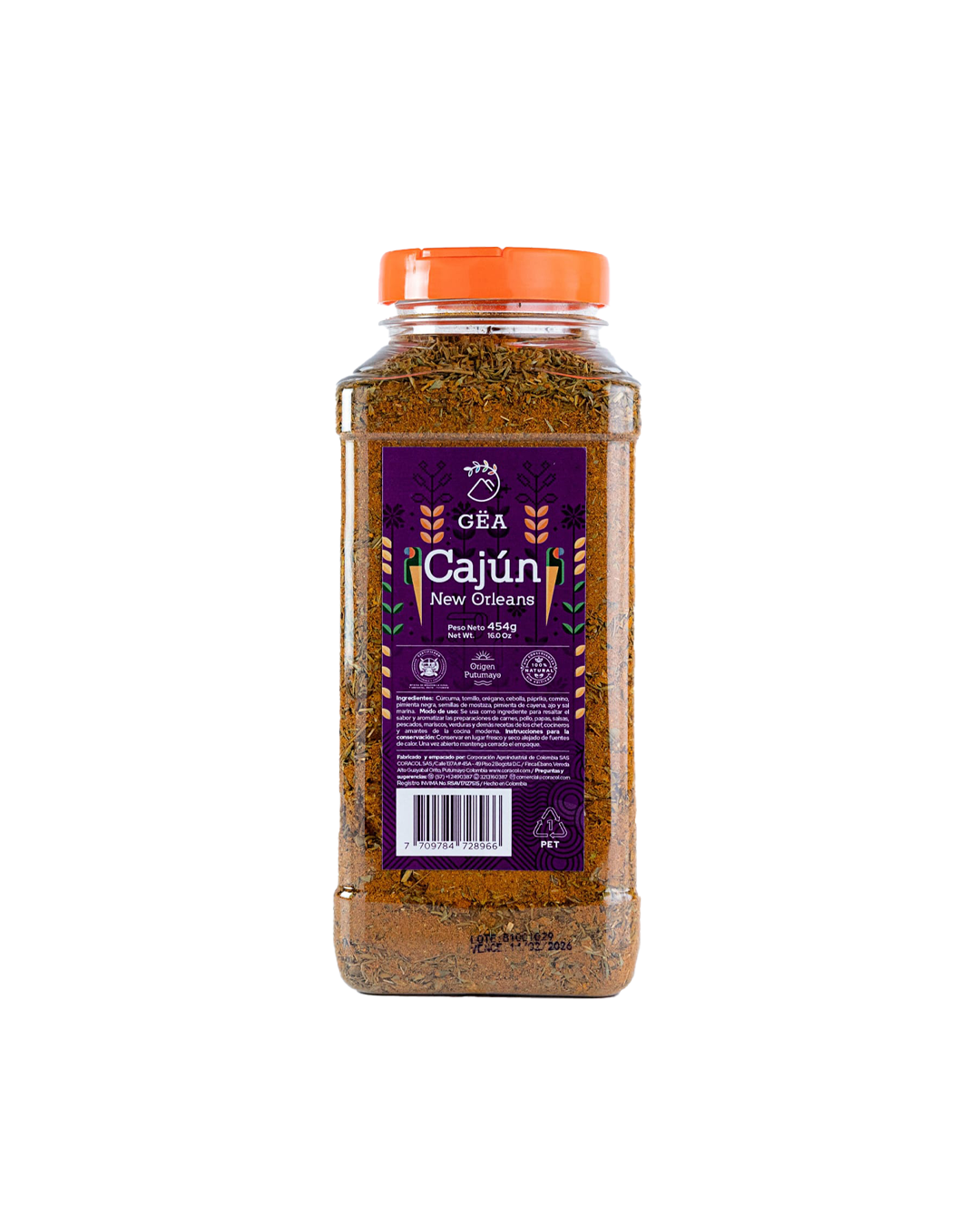 SAZONADOR CAJUN ESTILO LOUISIANA
