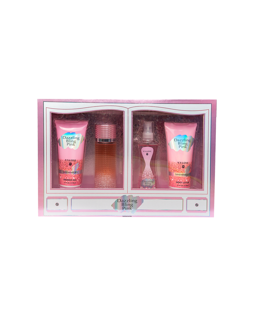 DAZZLING BLING PINK VV LOVE