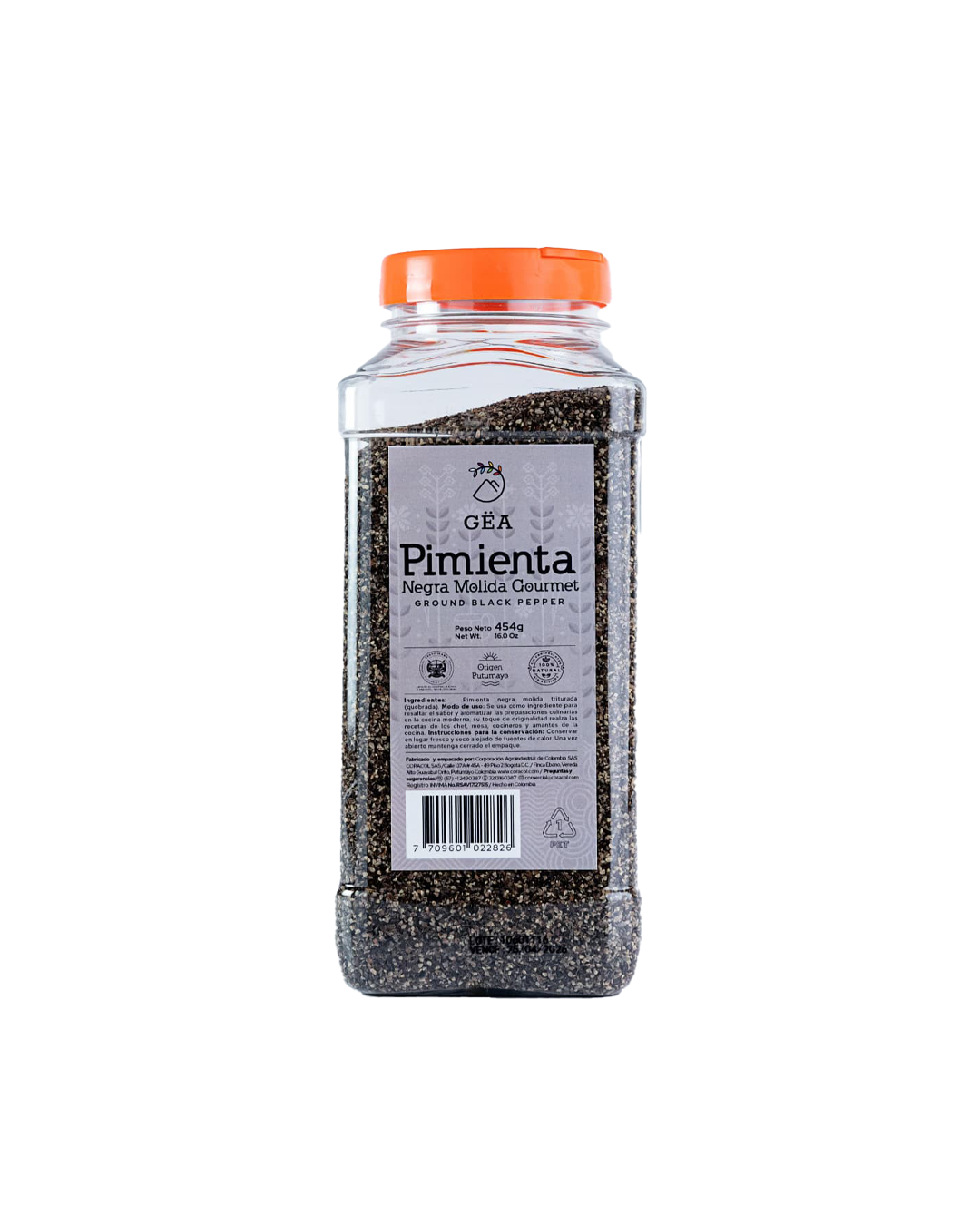 PIMIENTA NEGRA GOURMET (MOLIDA) /GROUND BLACK PEPPER