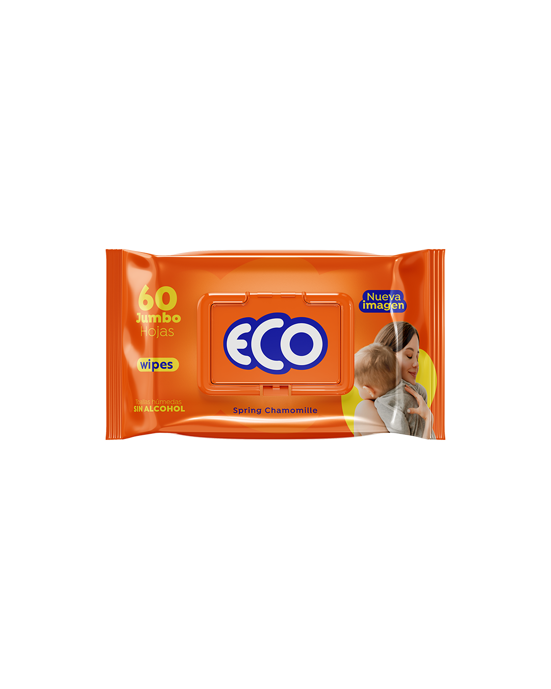 TOALLAS HÚMEDAS SIN ALCOHOL ECO WIPES